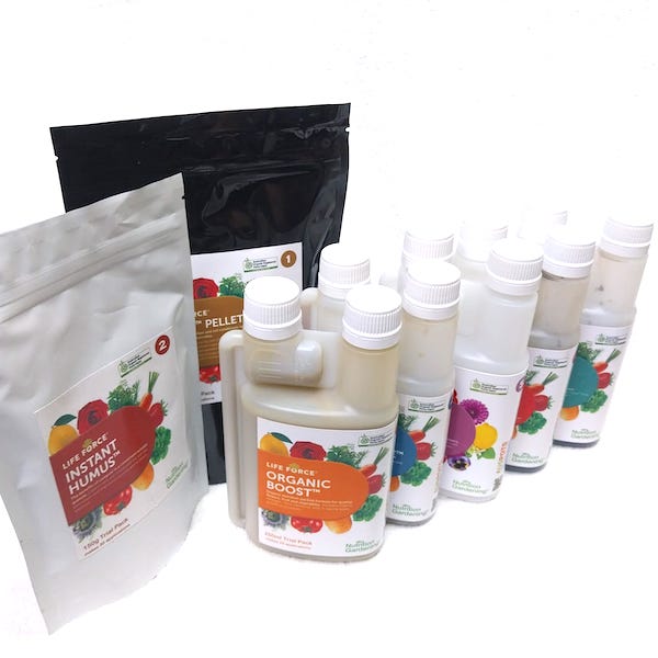 Certified Organic Nutrient Pack by LifeForce - Nutrient Dense Gardening