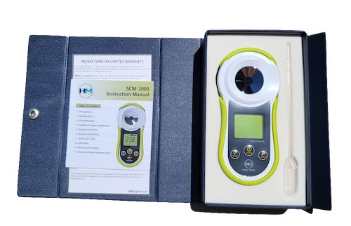 Brix Meter (Sugar) Digital Refractometer SCM-1000 - Made in Korea
