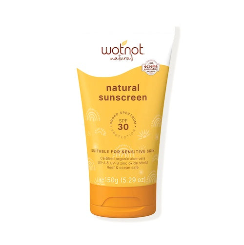 Natural Sunscreen SPF30 by Wotnot 150g