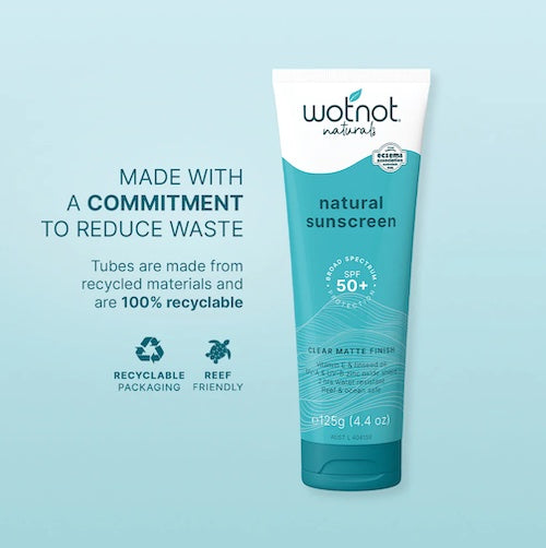 Natural Sunscreen SPF50+ by Wotnot 125g