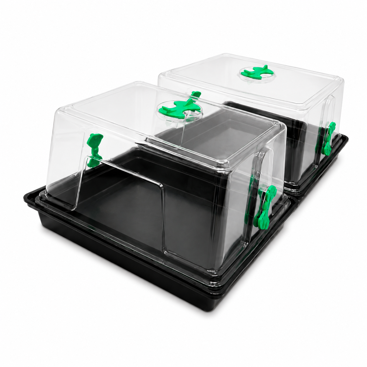 heat and grow tray and lid 2 sets