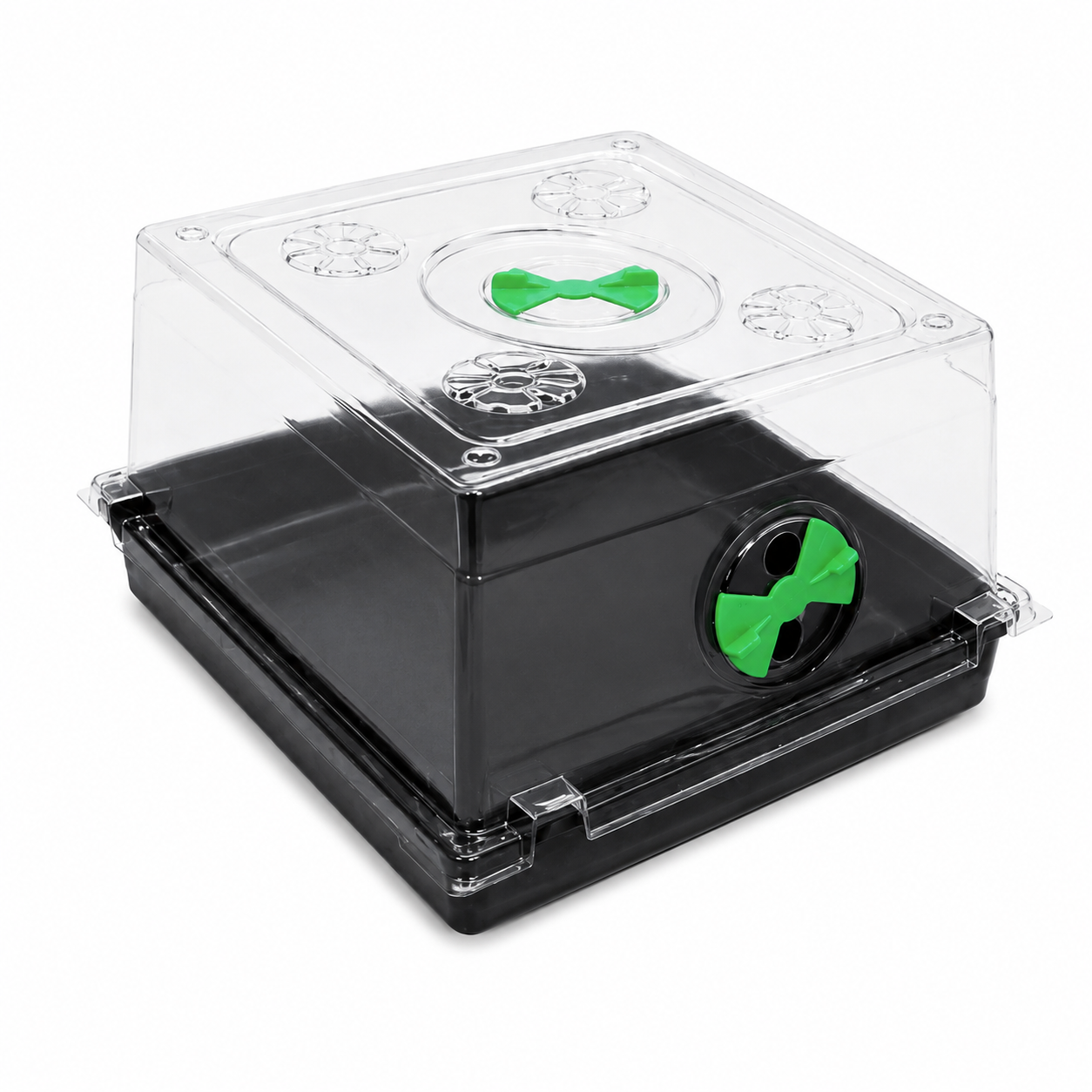 heat and grow tray and lid