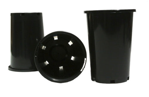 100mm Super Space Saver Round Plastic Pot (0.7L)