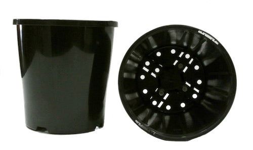140mm ECO Euro Round Plastic Garden Pot
