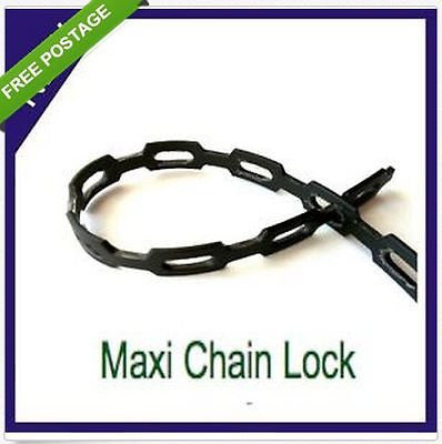 Planting Lock 12mm All Purpose Adjustable Plant Tie / Chain Lock - Great for Plants ...