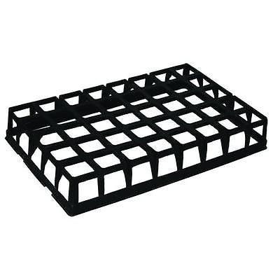 Plastic Forestry Plant Tube Pot Square 50mm x 40pcs with Air Pruning Tray - AusPots Permaculture