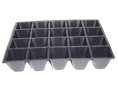 A Plastic Seedling Tray Kwikpot 20 Cell(65x65)mm - Propagation & Seedling - AusPots Permaculture