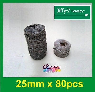 25mm Jiffy Forestry Vine Pellets Round - Ozpots