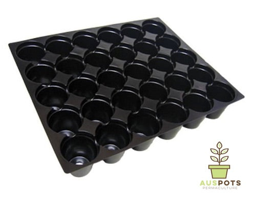 30 Round Cell Seedling Tray Liner Kwikpot - AusPots