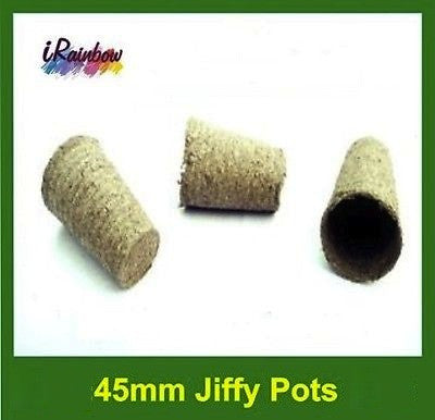 45mm Jiffy Round Tall Pot - Garden Plant Propagation, Cutting, Seedling, Herbs - AusPots Permaculture
