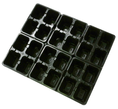 4 Cell Punnet (0.5L) & Hydro tray Set