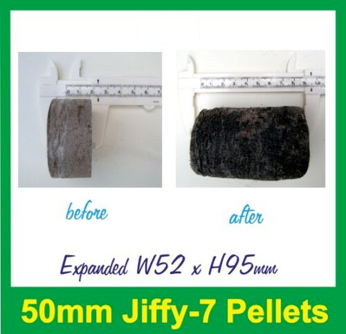 50mm Jiffy Forestry Vine Pellets Round x 486pcs - AusPots