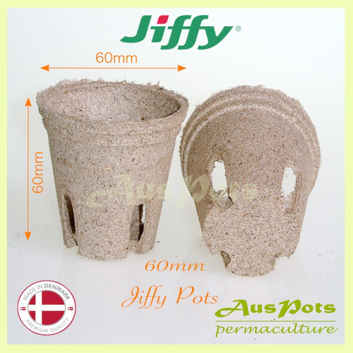 60mm Jiffy Pot & 20-cell Tray Liner & Hydro Tray sets