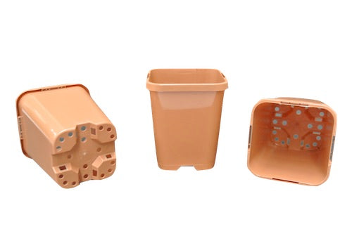 85mm Square Pots(Clay) - AusPots