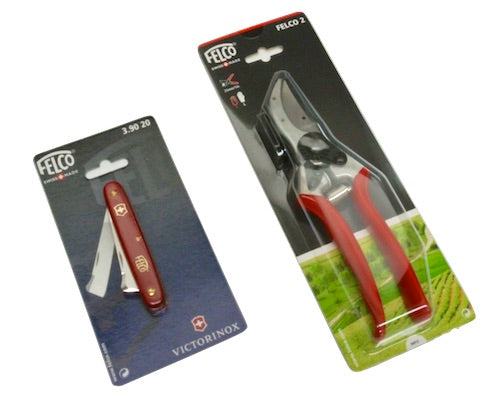 Felco 2 + Felco 39020 - Secateurs & Grafting and pruning knife