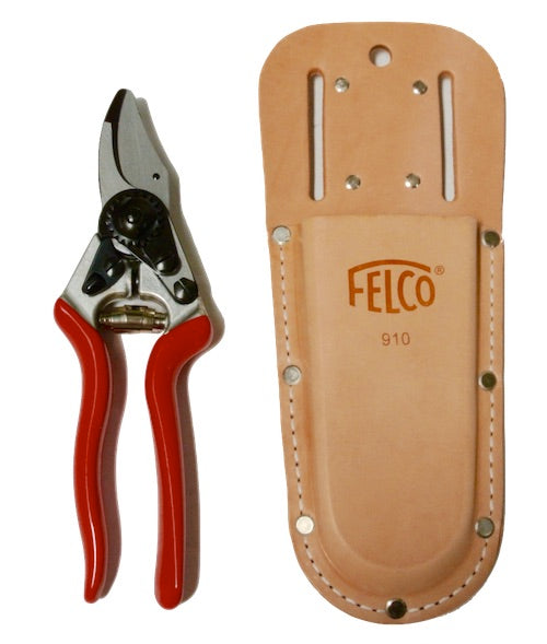 Felco 6 & Felco 910 - Secateurs with Leather Holster