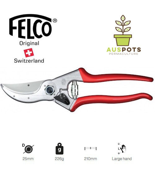 FELCO 4 One-hand pruning shear, Good performance, Standard model - AusPots
