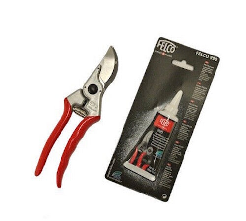 Felco 2 Secateurs + Felco 990 Maintenance Grease