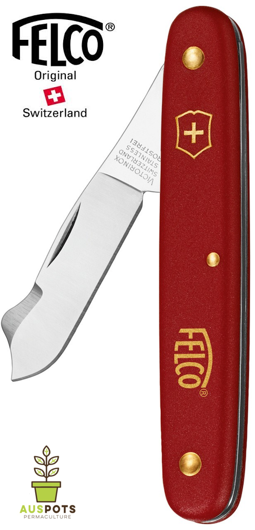FELCO 3.90 40 Grafting and Pruning Knife / Fruit Tree Budding Knife - AusPots