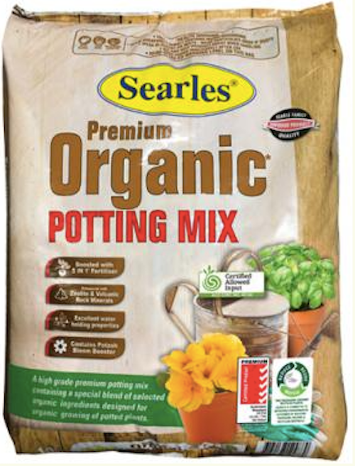 Searles Premium Organic Potting Mix 30L PICKUP ONLY