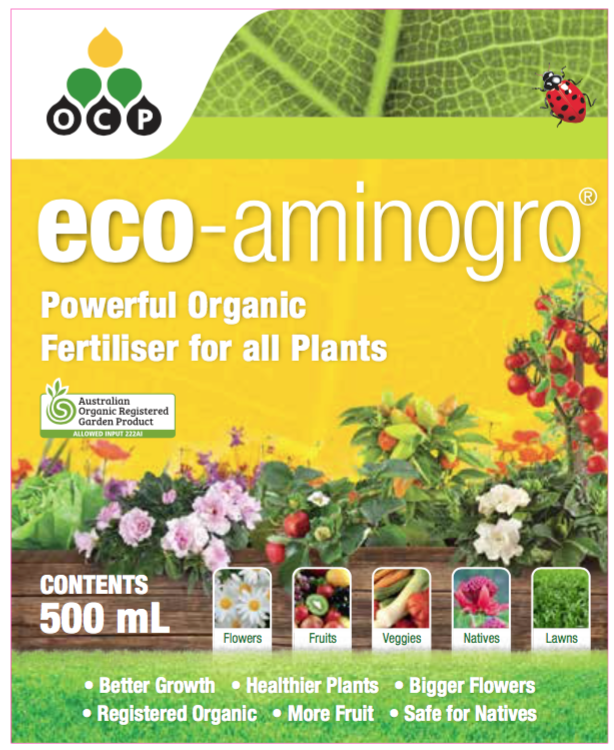 Eco-Aminogro - Organic Liquid Fertiliser - AusPots
