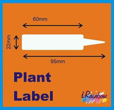 Plant Label 95mm x 20pcs + Sharpie Marker - Great for Propagation & Seedling - AusPots Permaculture
