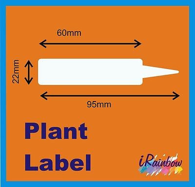 Plant Label - 95mm Garden Plant Labelling, Propagation & Seedling - AusPots Permaculture