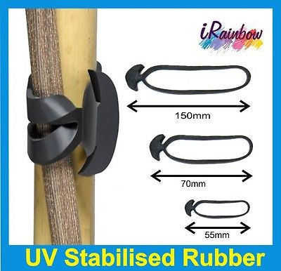 Rubber Tie Bands - Horticultural Fasteners - Great for Plants, Shrubs, Trees - AusPots Permaculture