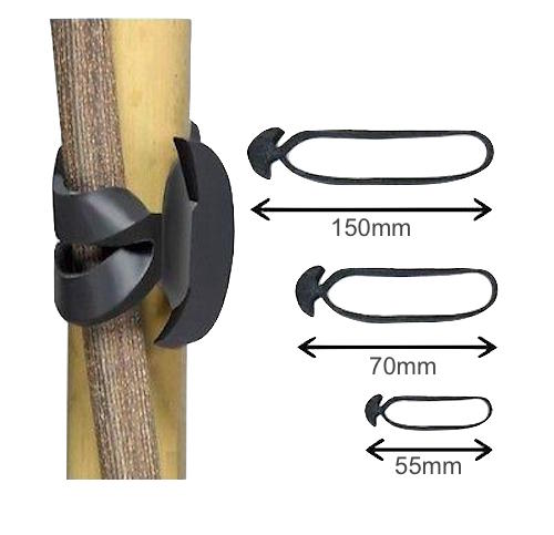 Rubber Tie Bands - Horticultural Fasteners - Great for Plants, Shrubs, Trees - AusPots